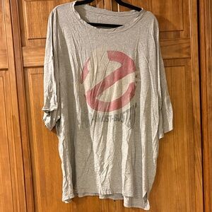 Aerie Heather Gray Sleep Happens GhostBusters T-Shirt size XXL